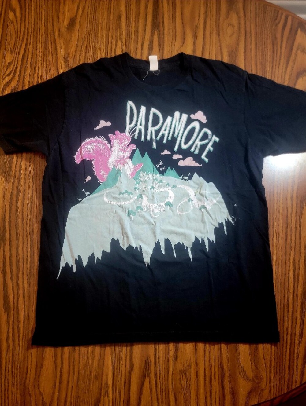 Vintage Original Paramore Squirrel Shirt Hot Topic - Slim Fit Large